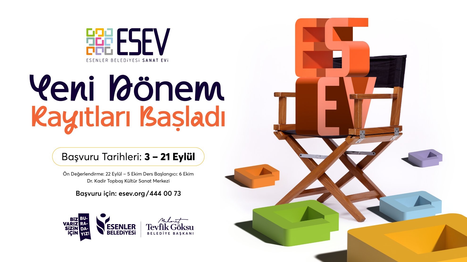 ESEV'de Yeni Dönem Kursları Başladı