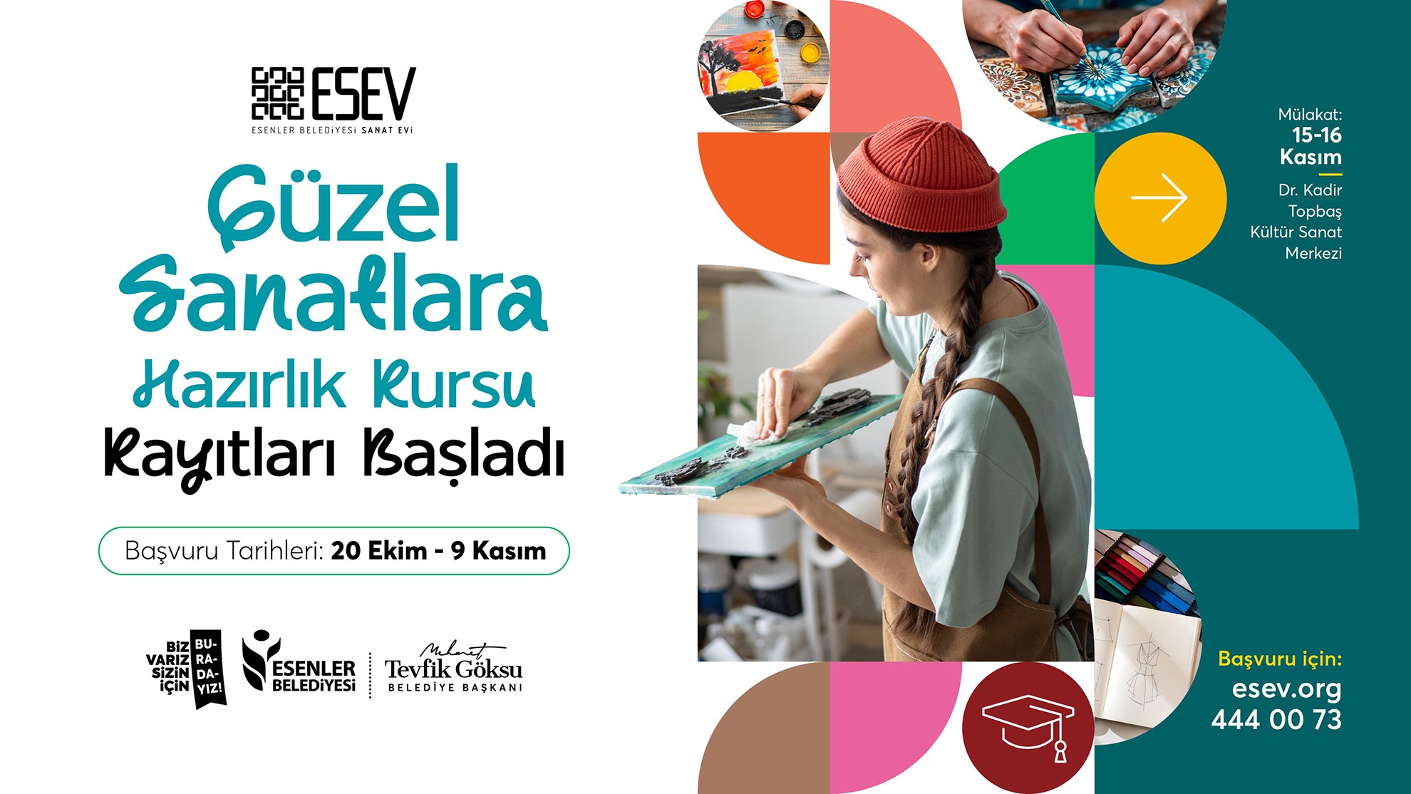 Güzel Sanatlara Hazırlık Kursu Kayıtları Başlıyor