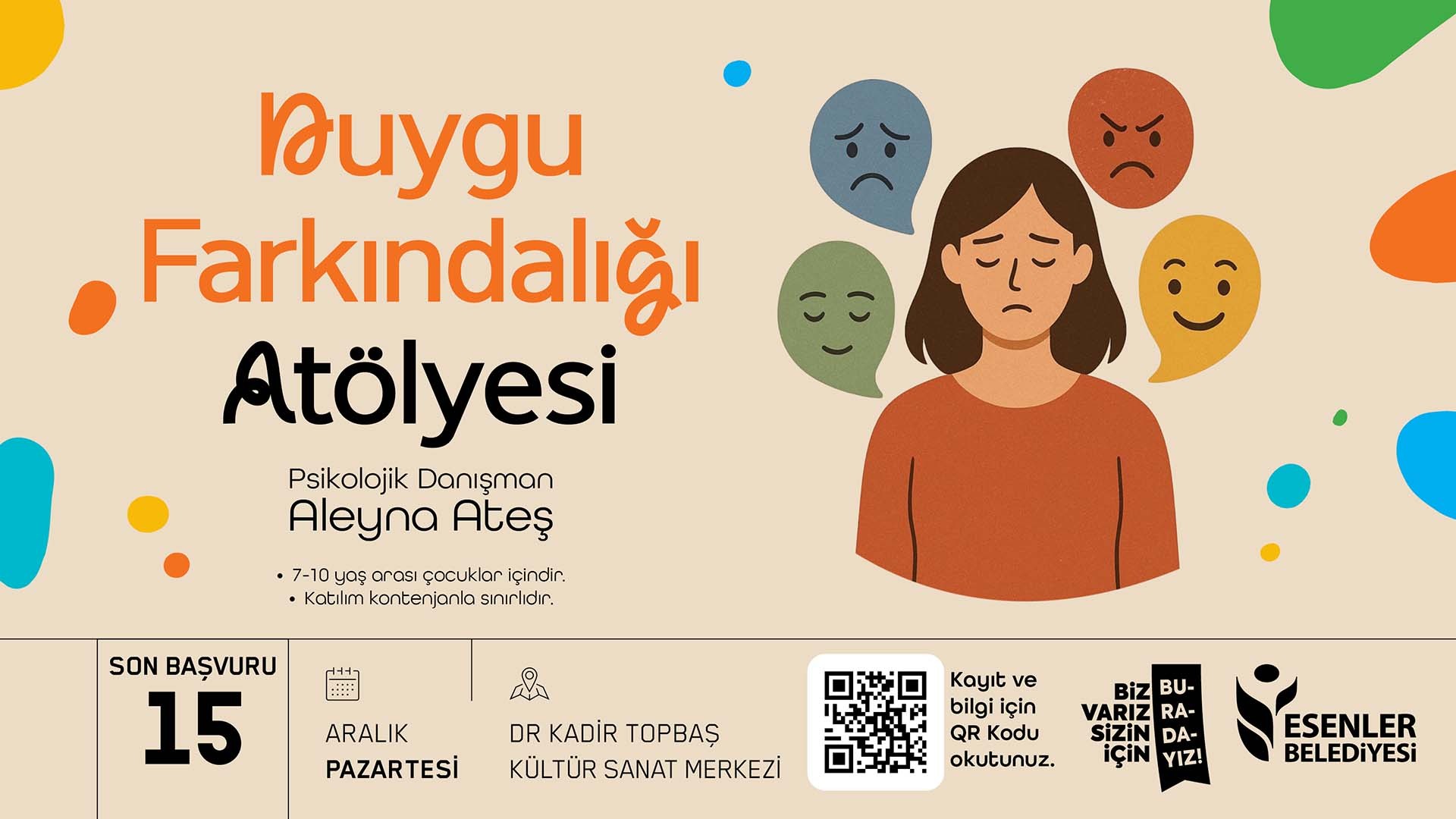 Duygu farkındalık atölyesi