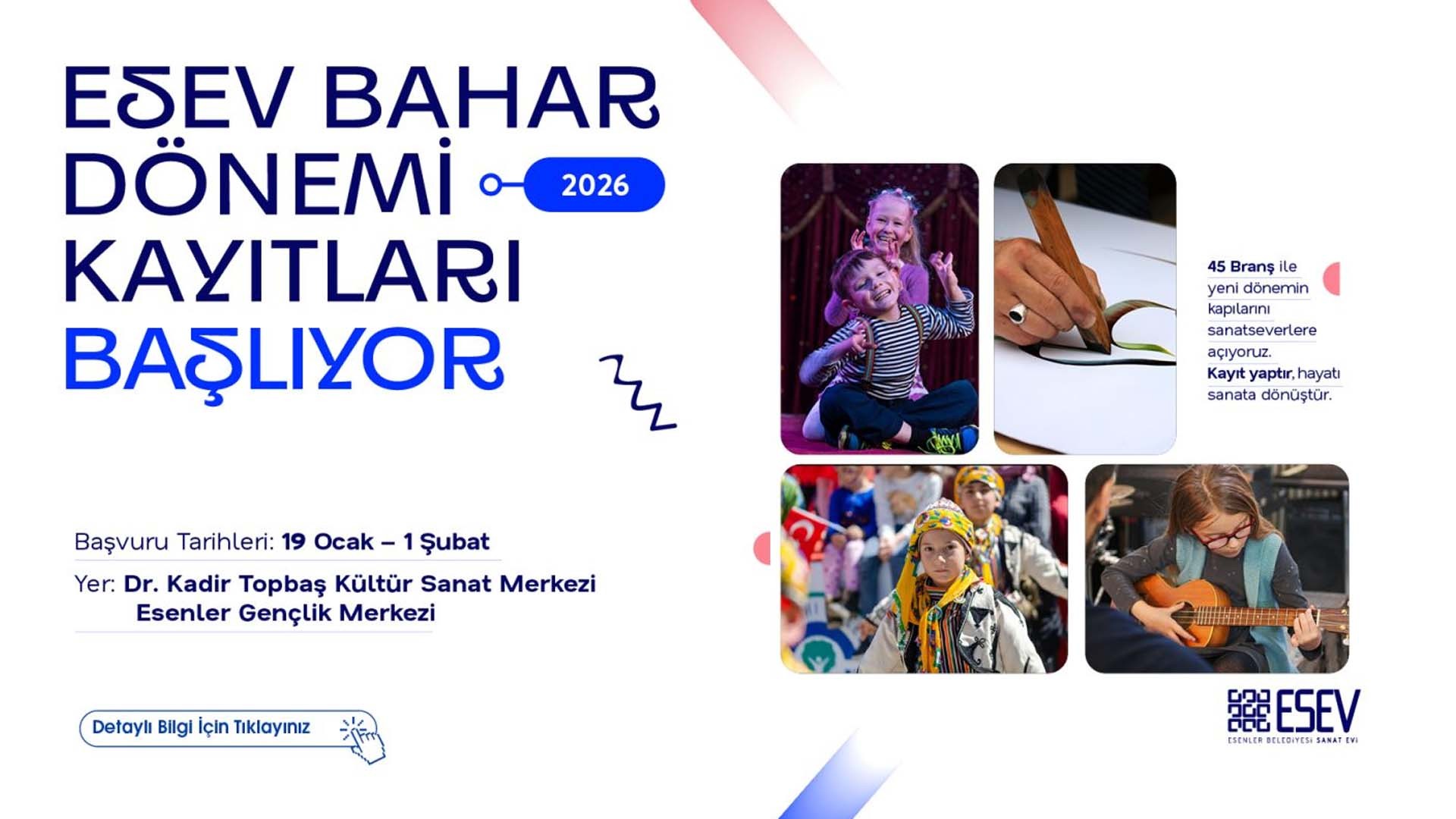 Esev Kurs Kayıtları Başlıyor