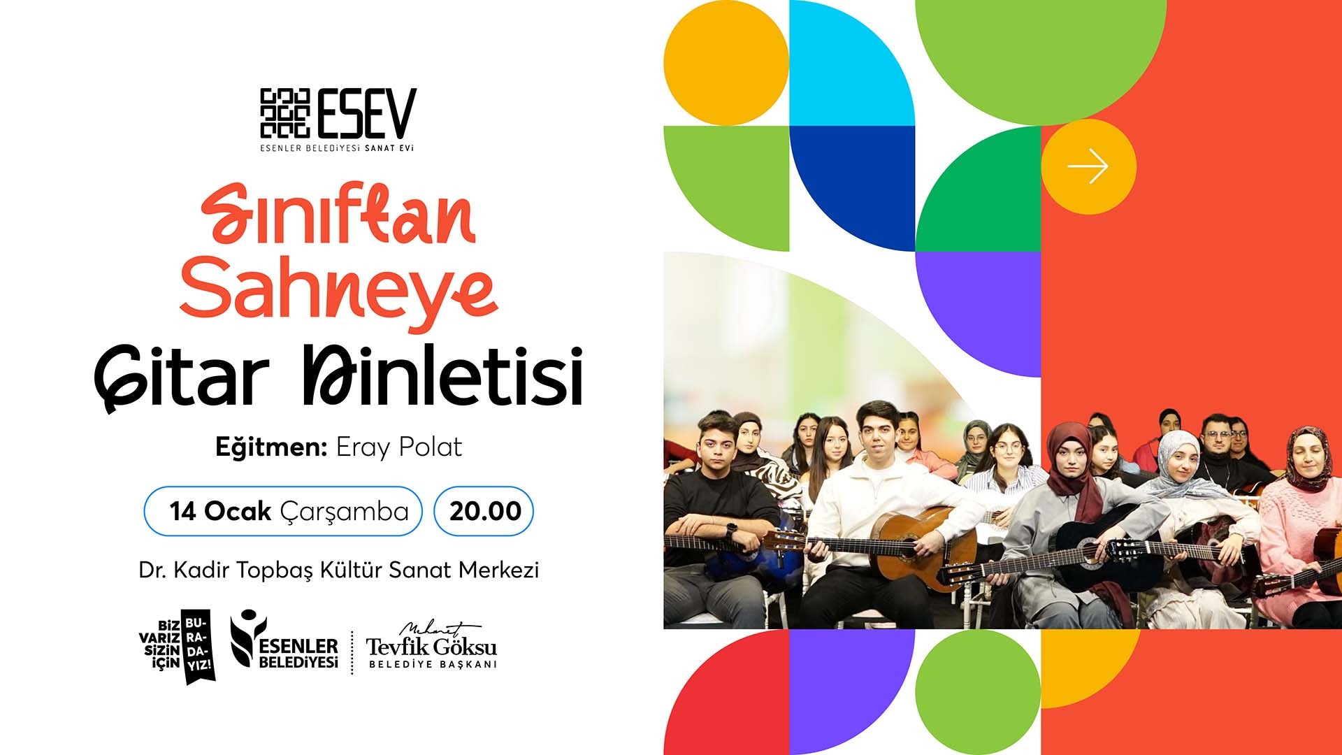 Sınıftan Sahneye Gitar