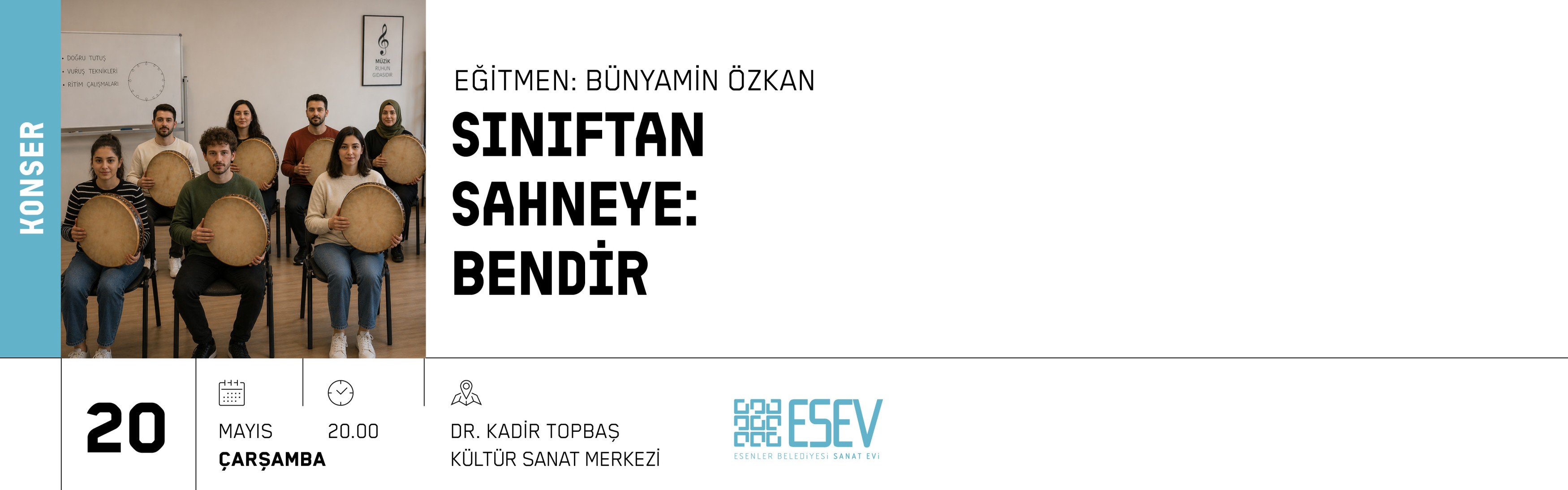 Sınıftan Sahneye Bendir